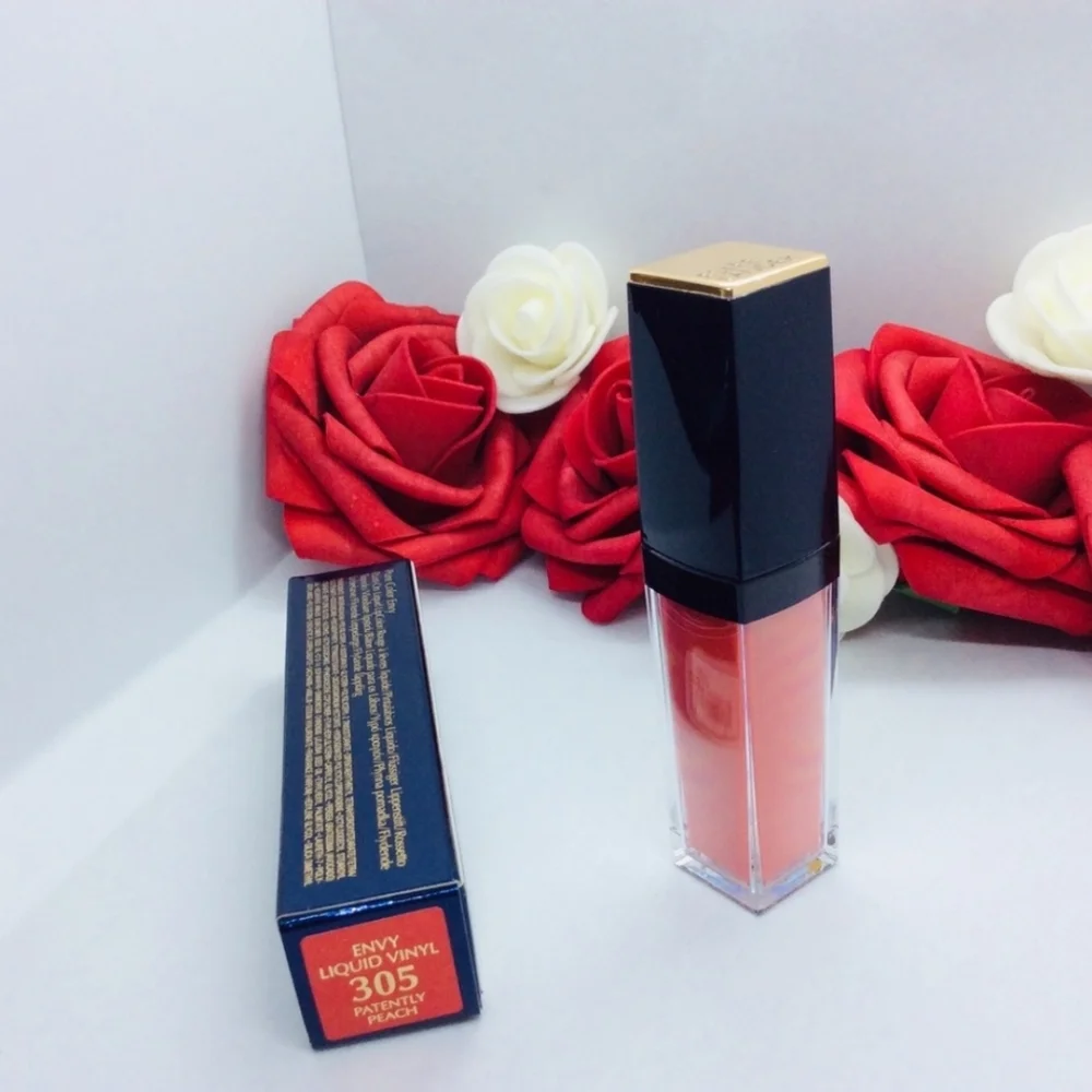 New Estée Lauder Pure Color Envy Liquid Vinyl Lip Color - 305 Patently Peachy